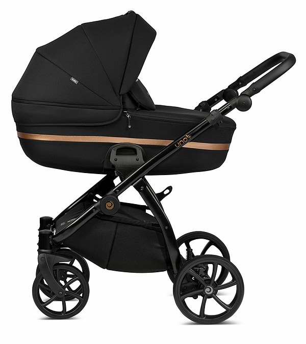 Фото - Коляска універсальна 2 в 1 Tutis Uno3 plus BLACK EDITION Copper