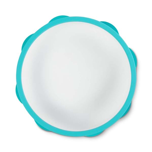 Фото - Уцінка - Тарілка для малюка Baboo Turquoise (9-024)