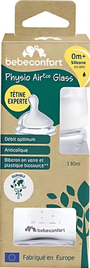 Фото - Пляшка для годування Bebe Confort Physio Air 130ml Sand 0+