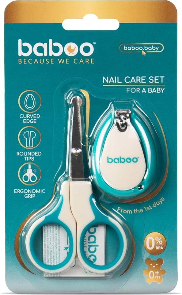 Фото - Набор детских маникюрных принадлежностей Baboo 0+ мес (2-220)