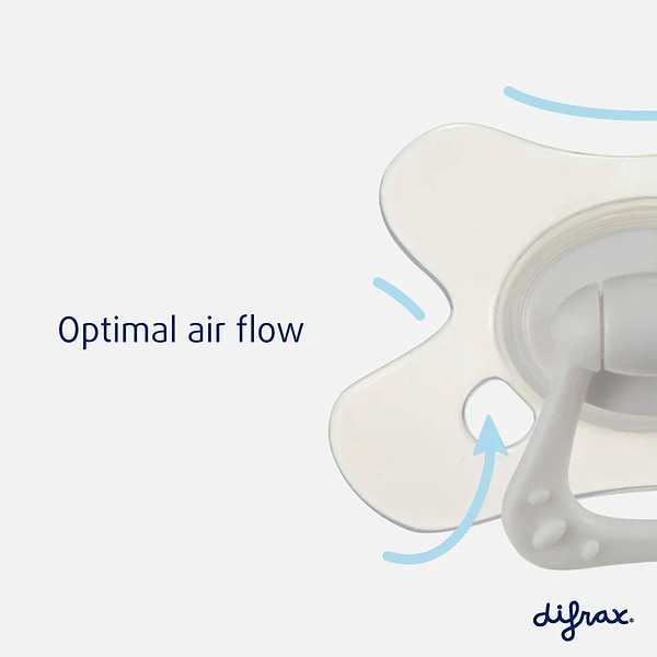 Фото - Симетрична пустушка Difrax Natural Uni UN127 Peachy