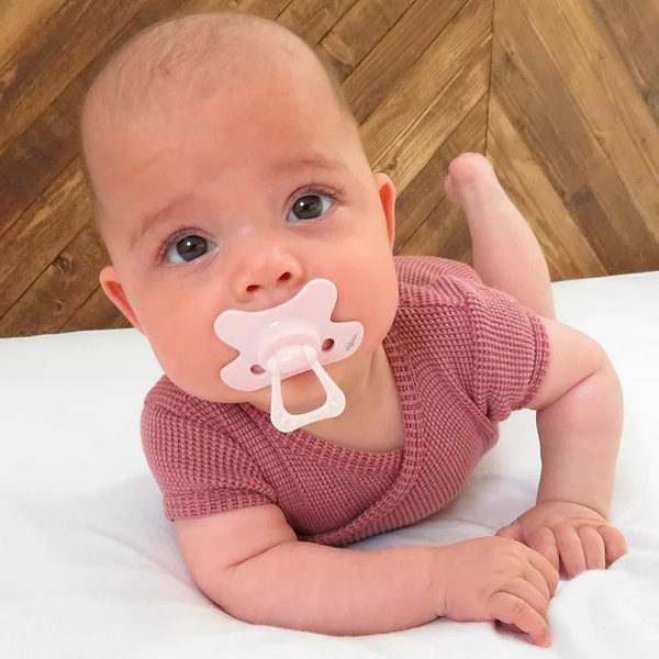 Фото - Симетрична пустушка Difrax Natural Uni UN127 Peachy