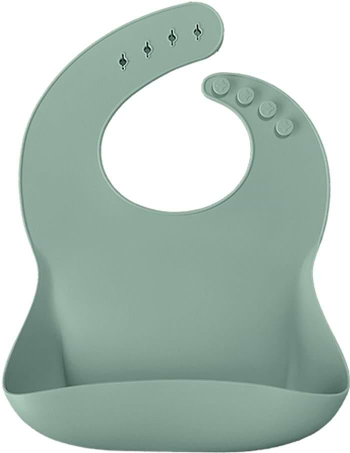 Нагрудник силіконовий MinikOiOi Basics - River Green (101020058)