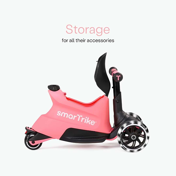 Фото - Трёхколёсный самокат smarTrike Xtend Plus Ride On Salmon (2401306)