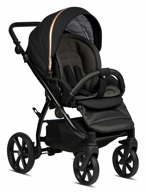 Фото - Коляска універсальна 2 в 1 Tutis Uno3 plus BLACK EDITION Copper
