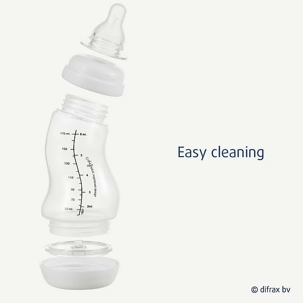 Фото - Пляшка для годування Difrax Variflow 1-2-3 Natural 250 мл (712)