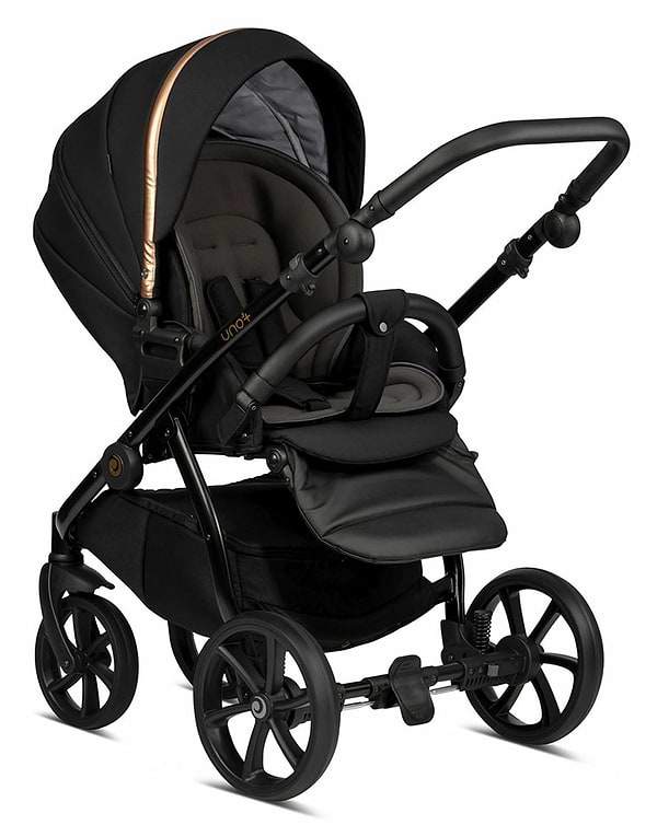 Фото - Коляска універсальна 2 в 1 Tutis Uno3 plus BLACK EDITION Copper