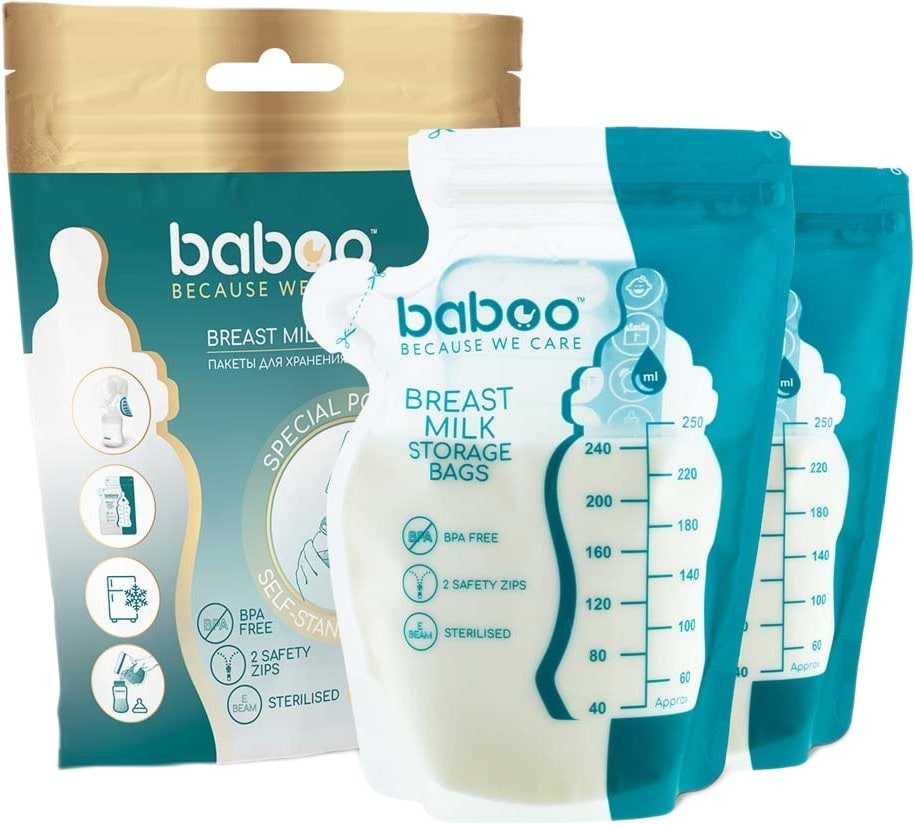 Пакет для хранения грудного молока Baboo 25 шт. (2-005)