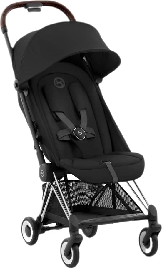 Фото - Коляска прогулянкова Cybex Coya Chrome Dark Brown Sepia Black