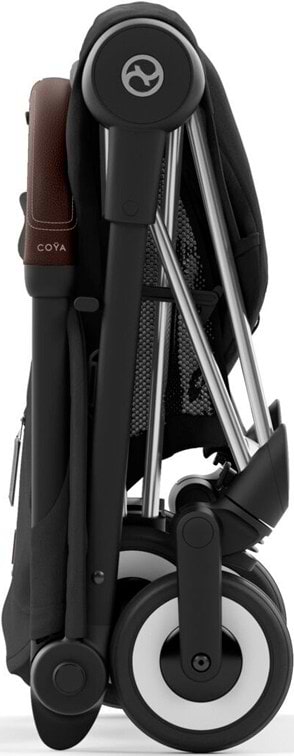 Фото - Коляска прогулянкова Cybex Coya Chrome Dark Brown Sepia Black