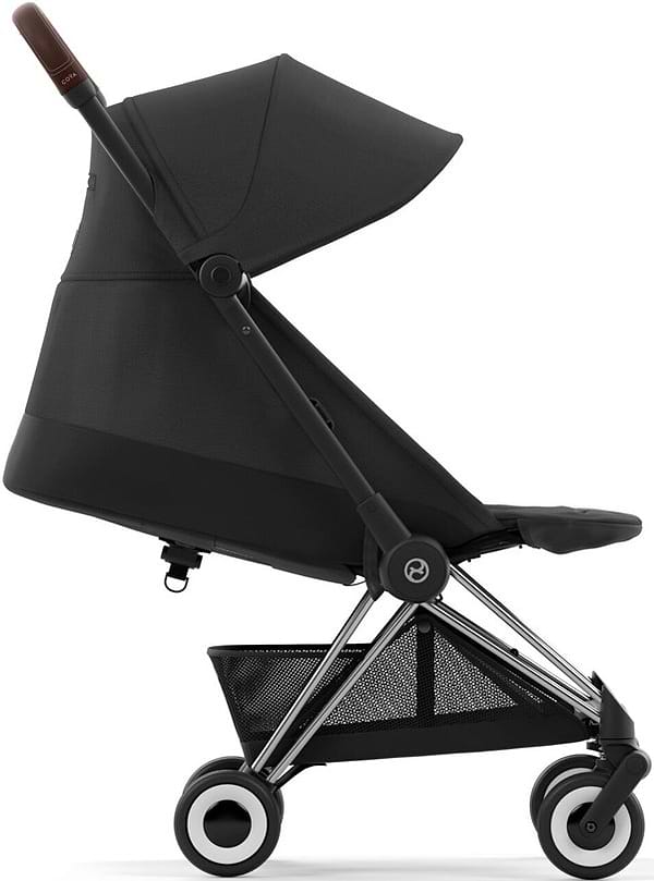 Фото - Коляска прогулянкова Cybex Coya Chrome Dark Brown Sepia Black