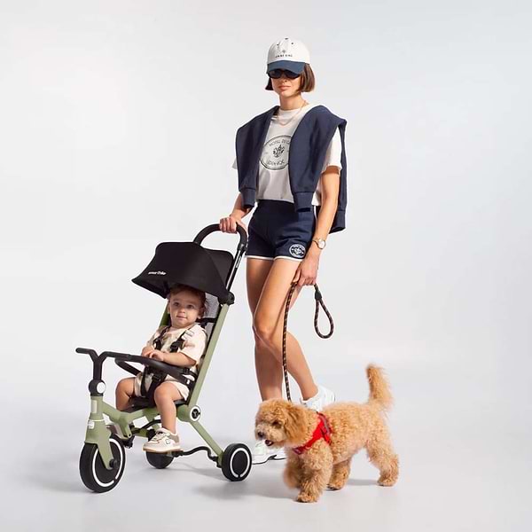 Фото - Триколісний велосипед smarTrike Wonder Olive (5800500)