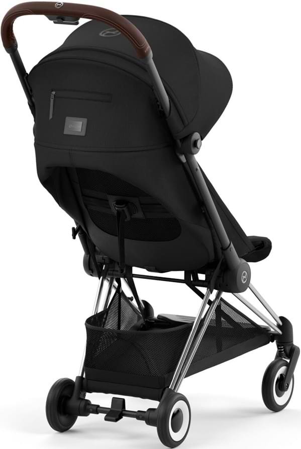 Фото - Коляска прогулянкова Cybex Coya Chrome Dark Brown Sepia Black