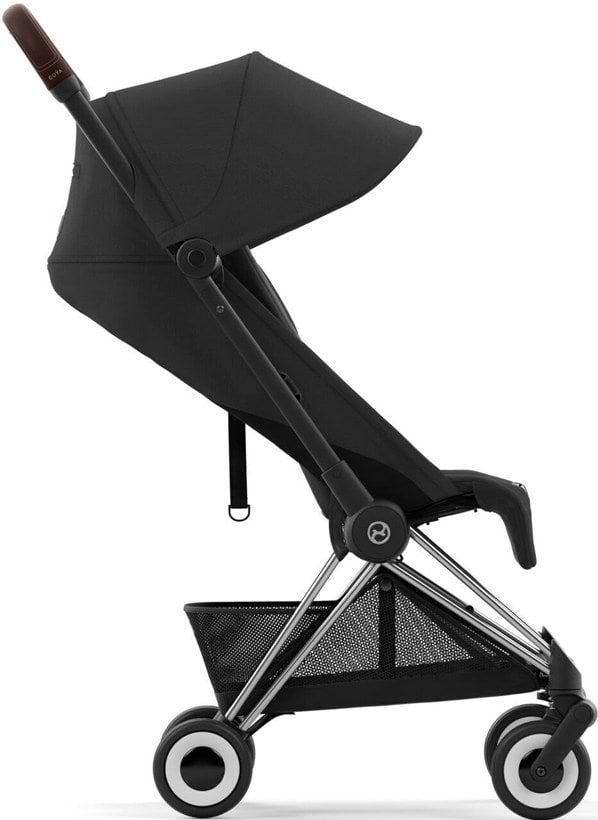 Фото - Коляска прогулянкова Cybex Coya Chrome Dark Brown Sepia Black