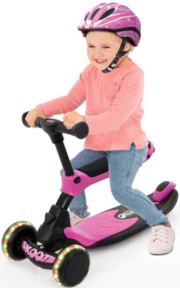 Фото - Трёхколёсный самокат HAUCK Neon Pink