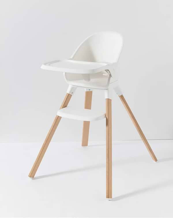 Фото - Стільчик для годування класичний Twistshake White (78888)