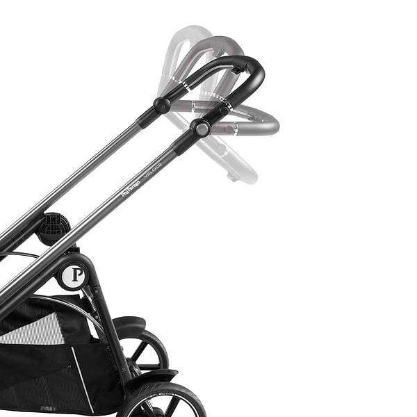 Фото - Коляска универсальная 3 в 1 Peg-Perego Veloce Black Shine Lounge (PACK-VEL31LG000005)