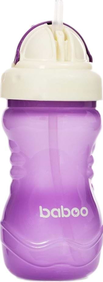 Чашка-непроливайка дитяча Baboo 360 мл Purple (8-128)