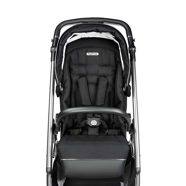 Фото - Коляска универсальная 3 в 1 Peg-Perego Veloce Black Shine Lounge (PACK-VEL31LG000005)