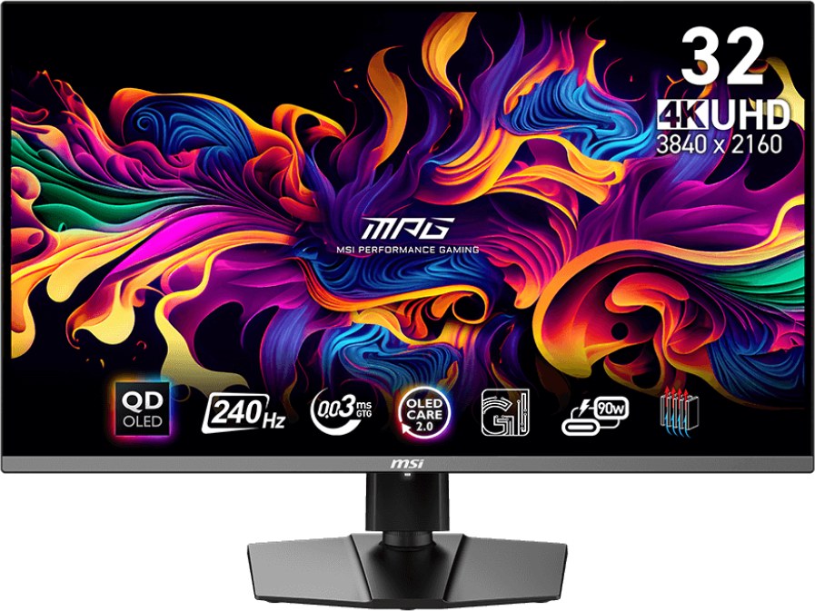 Монитор игровой MSI MPG 321URX QD-OLED - Фото 1