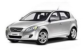 Фото - EVA коврики в салон авто передние EVAtech для Ceed (ED) Kia 2006-2009 1 поколение Htb EU (KI3102ABO2AV2RBB)