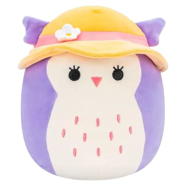 Фото - М'яка іграшка тварина SQUISHMALLOWS СОВА ХОЛЛІ (SQCR05400)