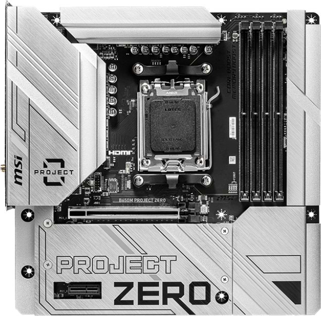 Фото - Материнська плата MSI B650M PROJECT ZERO