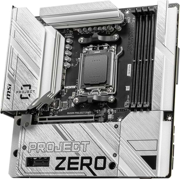 Фото - Материнська плата MSI B650M PROJECT ZERO