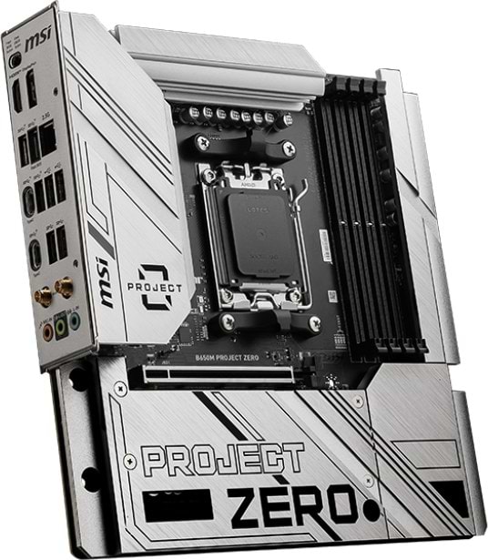 Фото - Материнська плата MSI B650M PROJECT ZERO