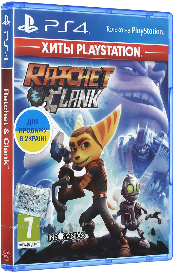 Фото - Игровой диск PS4 Ratchet & Clank