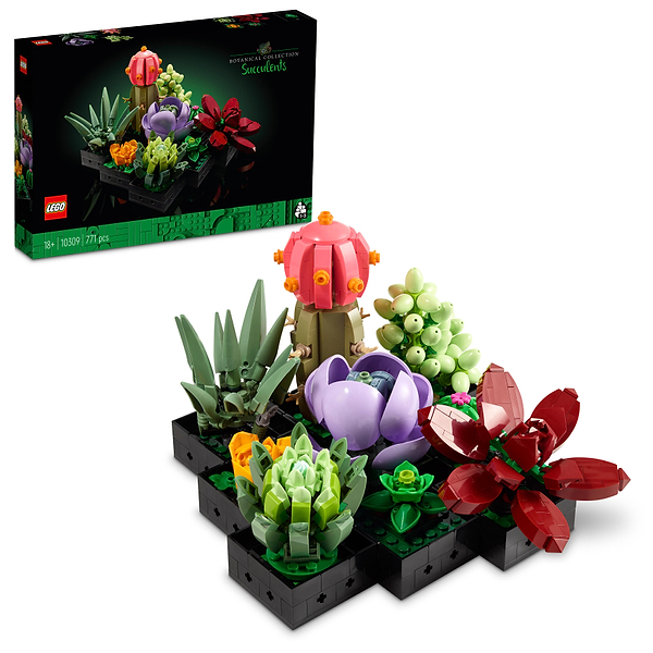 Фото -  LEGO Botanicals Сукуленти (10309)