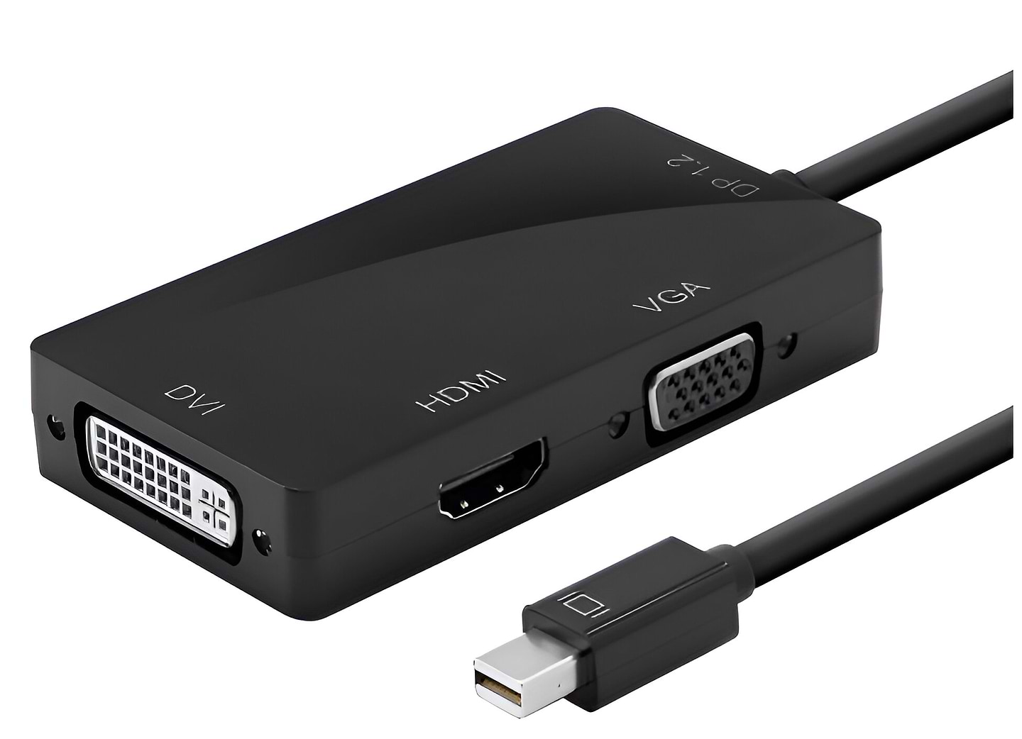 Адаптер Mini Display Port-HDMI Voltronic mini Display Port (папа)-HDMI/VGA/DVI(мама) 30 см (10313)