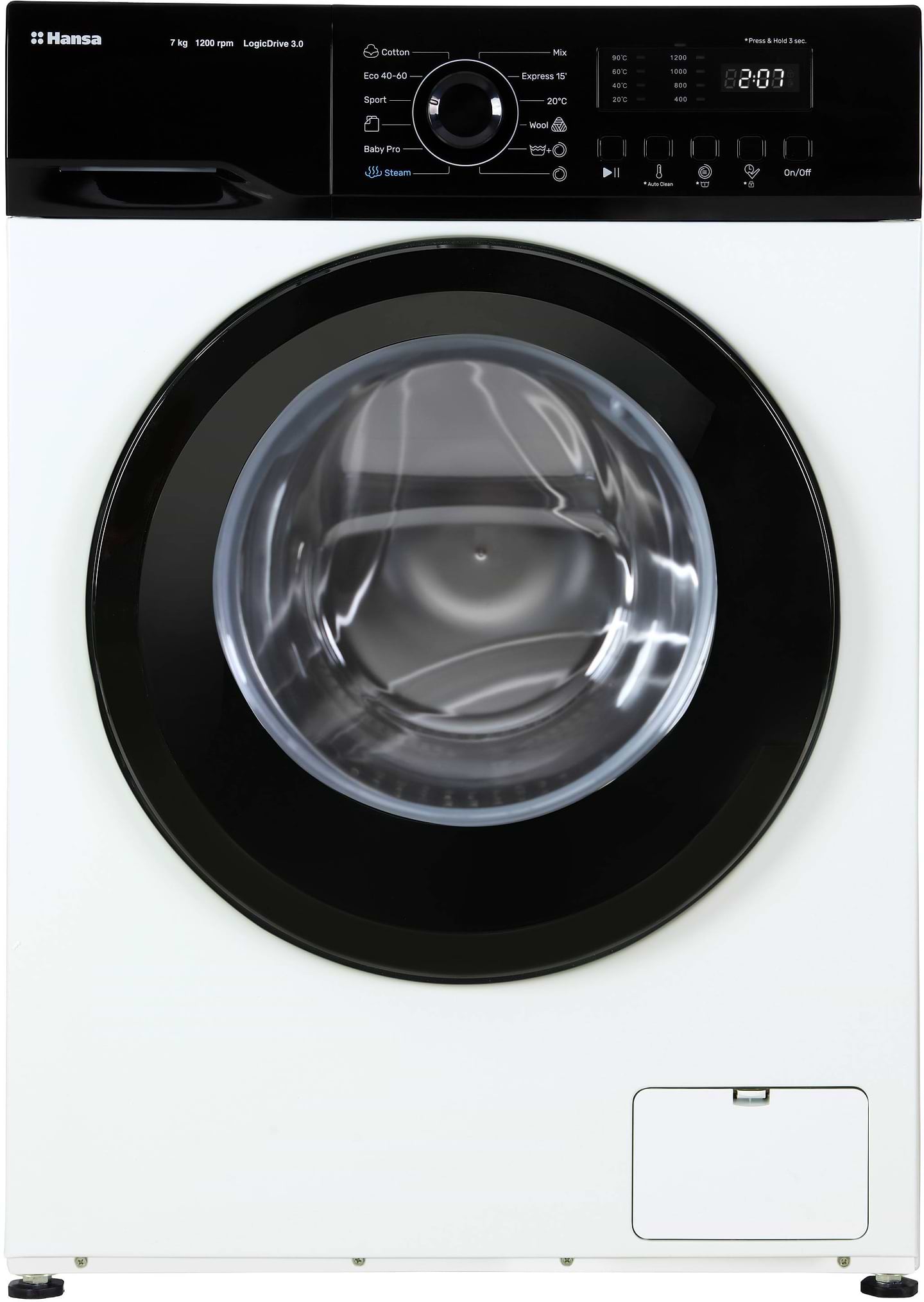 Пральна машина Hansa WHS7120D2BSW - Фото 1