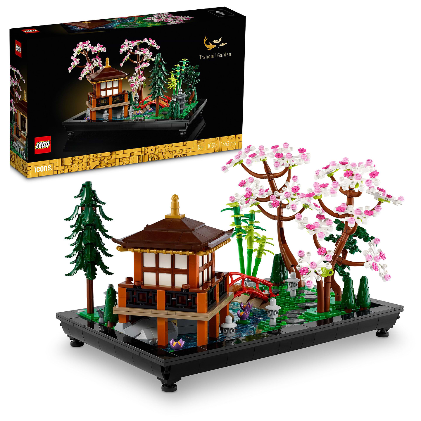 Конструктор LEGO Icons Тихий сад (10315) - Фото 1
