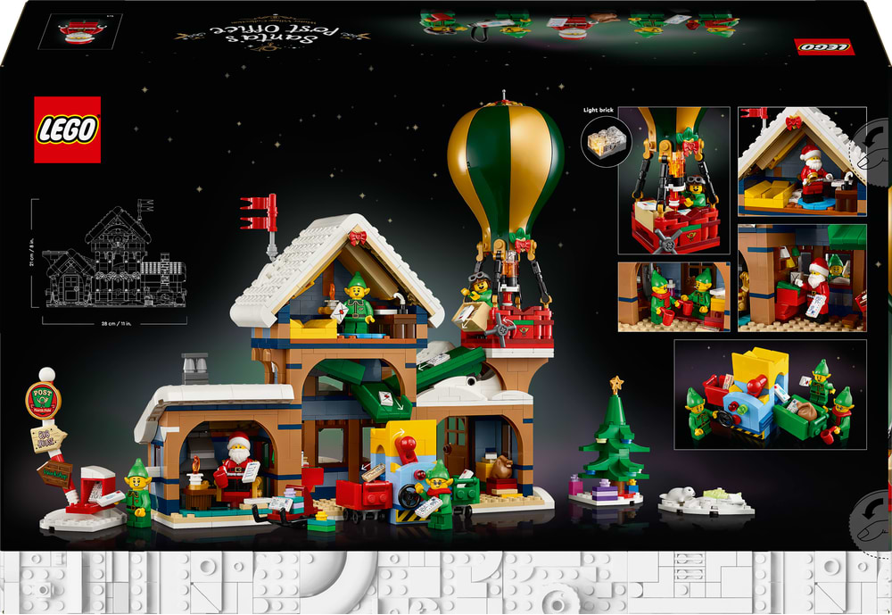 Фото - Конструктор LEGO Icons Поштове відділення Санти (10339)