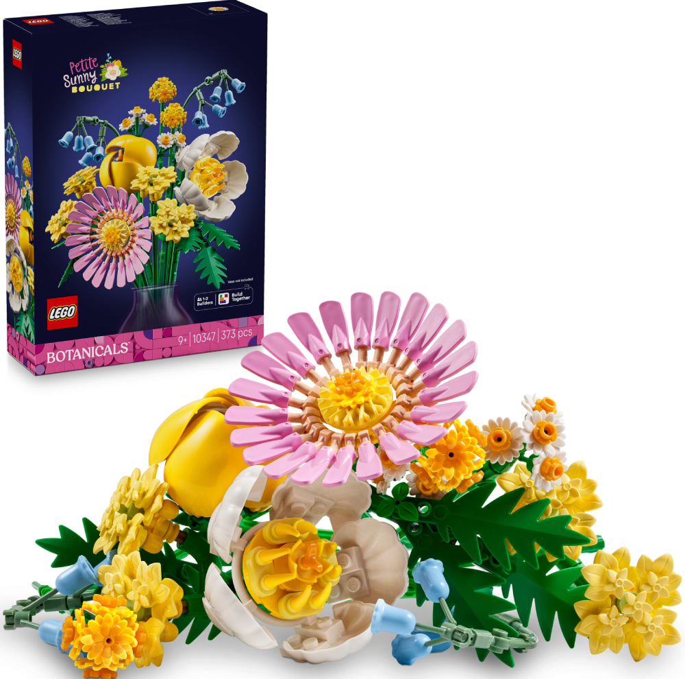 Конструктор LEGO Botanicals Миниатюрный солнечный букет (10347) - Фото 1
