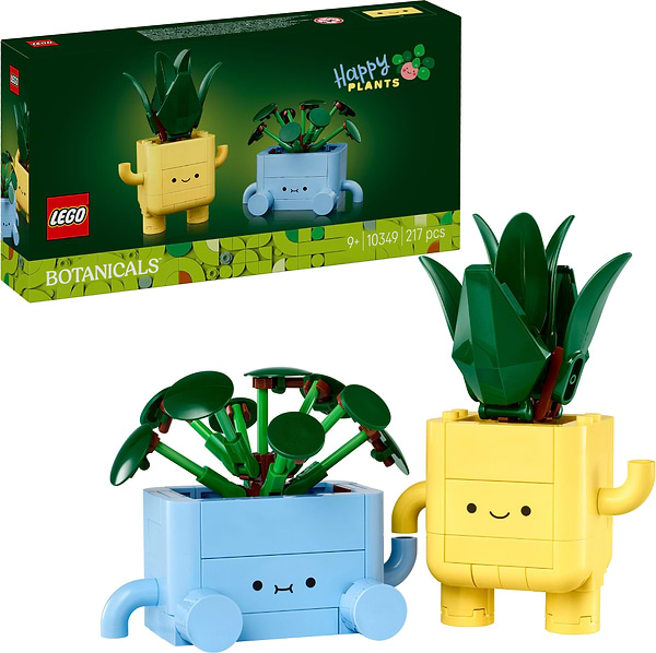 Фото - Конструктор LEGO Botanicals Счастливые растения (10349)