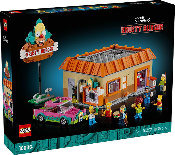 Фото - Конструктор LEGO  Icons The Simpsons™: Krusty Бургер (10352)