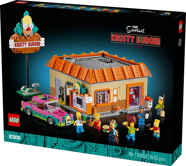 Фото - Конструктор LEGO  Icons The Simpsons™: Krusty Бургер (10352)