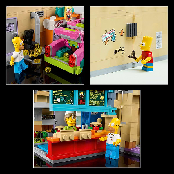 Фото - Конструктор LEGO  Icons The Simpsons™: Krusty Бургер (10352)