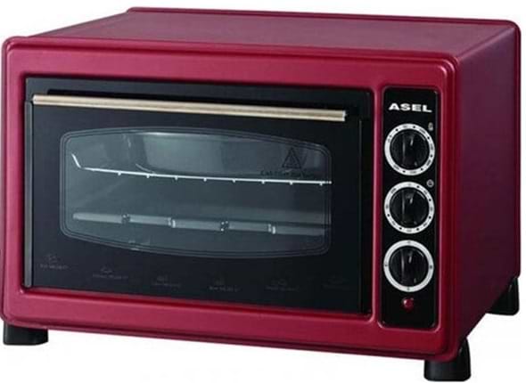 Піч електрична ASEL AF 33-23 Burgundy