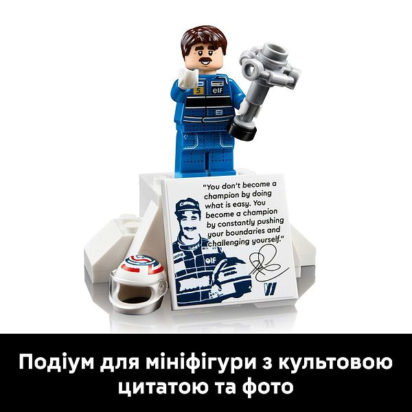 Фото - Конструктор LEGO Iconic Williams Racing FW14B і Найджел Менселл (10353)