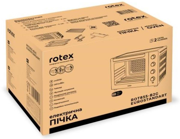 Фото - Печь электрическая Rotex ROT855-B2G