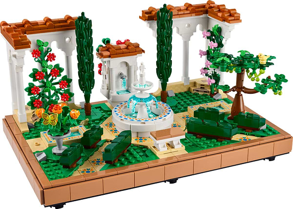 Фото - Конструктор LEGO Icons Сад фонтанов (10359)