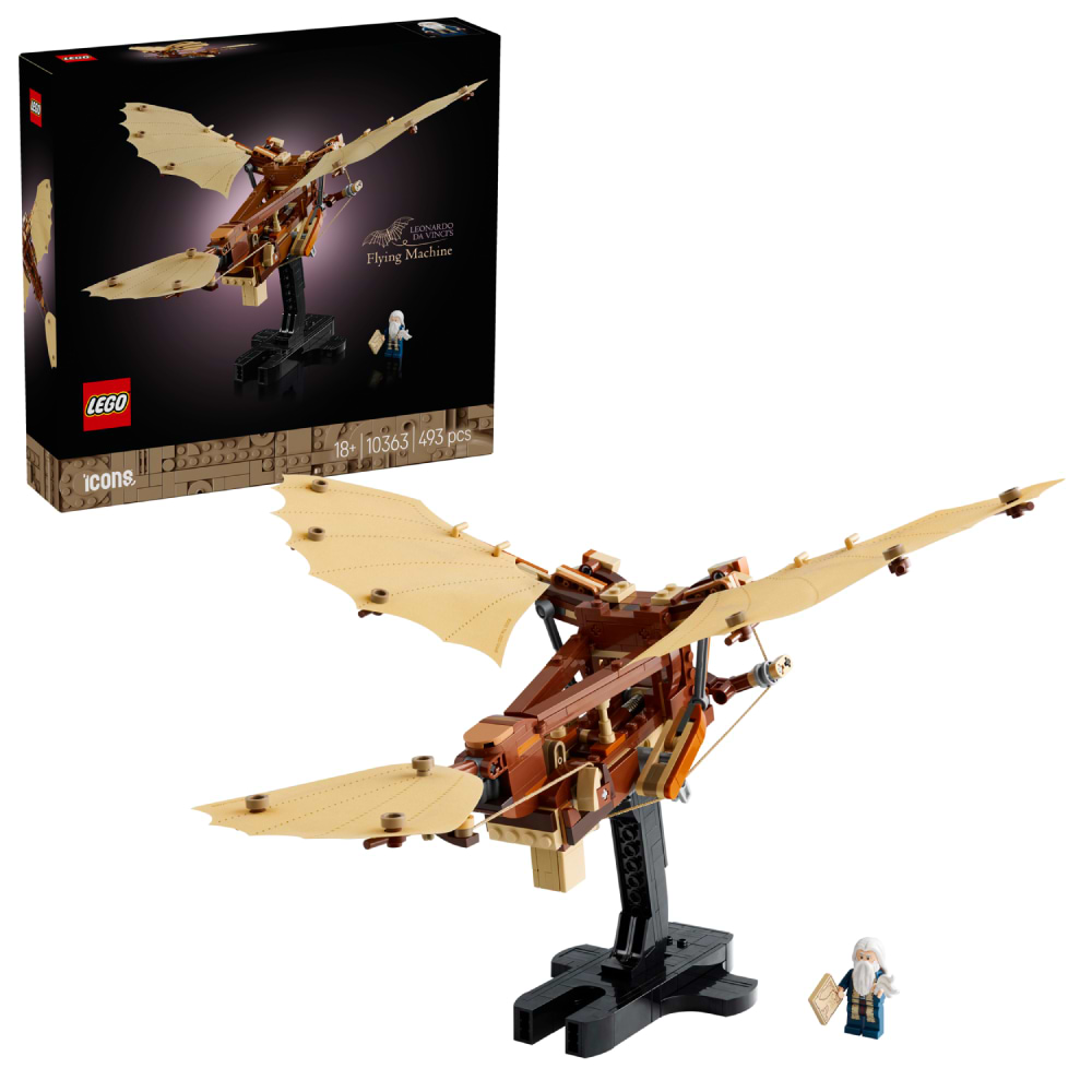 Конструктор LEGO Icons Летательный аппарат Леонардо да Винчи (10363) - Фото 1
