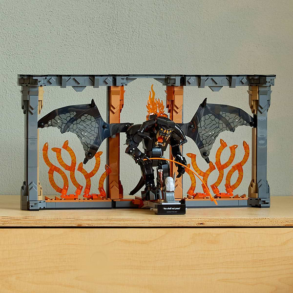 Фото - Конструктор LEGO Icons Володар перснів: Балроґ. Книжковий куточок (10367)