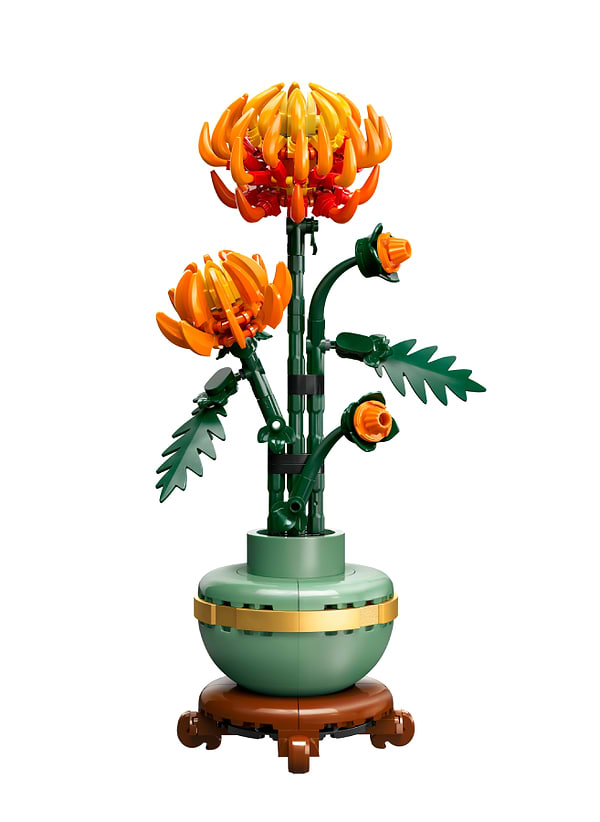 Фото -  LEGO Botanicals Хризантема (10368)
