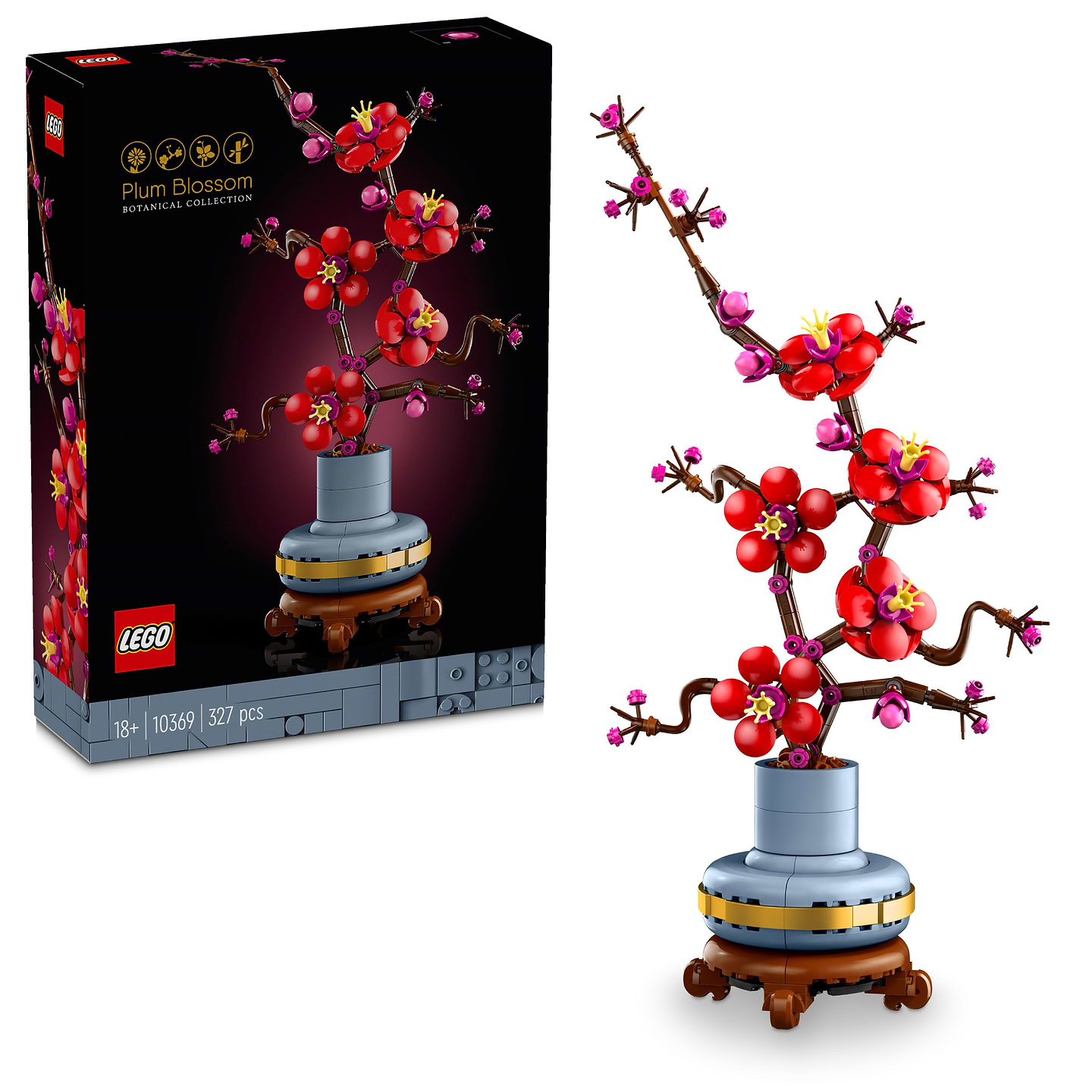 Конструктор LEGO Botanicals Сливовой цвет (10369) - Фото 1