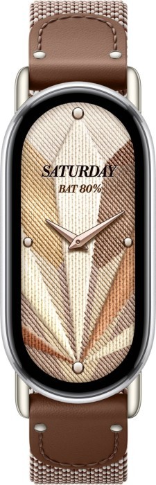 Фото - Ремешок для фитнес-браслета Xiaomi  for Band 10 Silk Knitted Strap Feather Brown (BHR07YJGL)