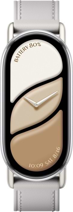 Фото - Ремінець для фітнес-браслета Xiaomi 
for Band 10 Leather Strap Elephant Gray (BHR07YLGL)